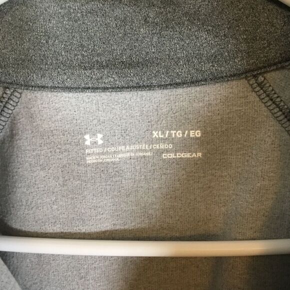 Under Armour quarter zip long sleeve pullover men’s size XL - Picture 3 of 8